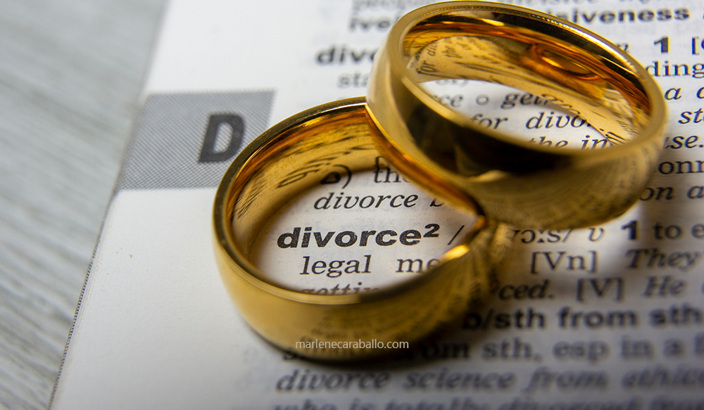 Image of wedding rings and divorce definition for the how to tell your spouse you want a divorce article